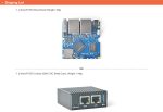 Одноплатный мини-компьютер NanoPi R3S 2Гб RAM 32Гб eMMC в металлическим корпусом