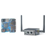 Одноплатный мини-компьютер NanoPi R5C 2Гб RAM/32Гб eMMC в металлическом корпусе