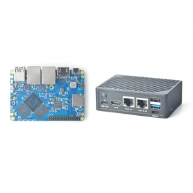 Одноплатный мини-компьютер NanoPi R6C 8Гб RAM/32Гб eMMC в металлическом корпусе