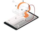 Официальный 7-IPS экран Raspberry Pi Touch Display 2, 720×1280, DSI интерфейс