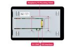 Официальный 7-IPS экран Raspberry Pi Touch Display 2, 720×1280, DSI интерфейс