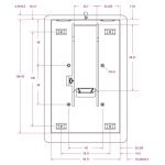 Официальный 7-IPS экран Raspberry Pi Touch Display 2, 720×1280, DSI интерфейс