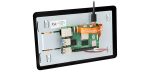 Официальный 7-IPS экран Raspberry Pi Touch Display 2, 720×1280, DSI интерфейс