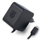 Официальный блок питания Raspberry Pi 27Вт USB-C черного цвета