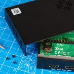 Официальный металлический корпус для платы ввода-вывода Raspberry Pi CM 5 IO Board с вентилятором
