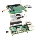Официальный модуль Raspberry Pi PCIe M.2 HAT+ для Raspberry Pi 5