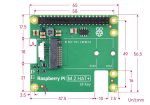 Официальный модуль Raspberry Pi PCIe M.2 HAT+ для Raspberry Pi 5