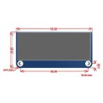 OLED-дисплей HAT 2,23 дюйма с разрешением 128×32 для Raspberry Pi