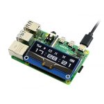 OLED-дисплей HAT 2,23 дюйма с разрешением 128×32 для Raspberry Pi