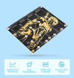 PCIE TO 4-CH NVME Board (B) - 4-х канальный адаптер M.2 для Raspberry Pi 5