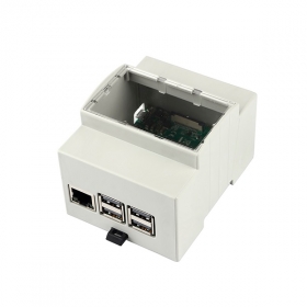 Пластиковый DIN корпус для Raspberry Pi 4