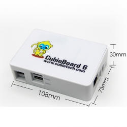 Пластиковый корпус для Cubieboard 6