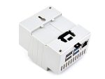 Пластиковый корпус на DIN-рейку для Raspberry Pi 5 с прозрачной крышкой