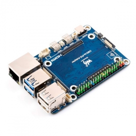 Плата адаптера CM5 - для Raspberry Pi 5 с встроенным аудиоразъёмом и поддержкой подключения микрофона