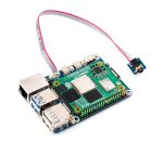 Плата адаптера CM5 - для Raspberry Pi 5 с встроенным аудиоразъёмом и поддержкой подключения микрофона