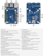 Плата адаптера CM5 - для Raspberry Pi 5 с встроенным аудиоразъёмом и поддержкой подключения микрофона