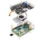 Плата PCIe c гигабитным Ethernet и USB 3.2 Gen1 для Raspberry Pi 5
