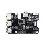 Плата PCIe c гигабитным Ethernet и USB 3.2 Gen1 для Raspberry Pi 5