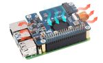 Плата PCIe для M.2 адаптера с функцией PoE для Raspberry Pi 5