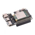 Плата PCIe с модулем EG25-G-mPCIe, гигабитным Ethernet и USB 3.2 Gen1 для Raspberry Pi 5