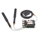 Плата PCIe с модулем EG25-G-mPCIe, гигабитным Ethernet и USB 3.2 Gen1 для Raspberry Pi 5