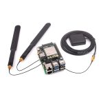 Плата PCIe с модулем SIM7600G-H, гигабитным Ethernet и USB 3.2 Gen1 для Raspberry Pi 5