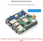 Плата PCIe TO 4-Ch Gigabit / 2.5G ETH (B) для Raspberry Pi 5