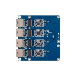 Плата PCIe TO 4-Ch Gigabit / 2.5G ETH (B) для Raspberry Pi 5