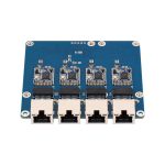 Плата PCIe TO 4-Ch Gigabit / 2.5G ETH (B) для Raspberry Pi 5
