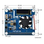 Плата Power over Ethernet HAT (B) for Raspberry Pi