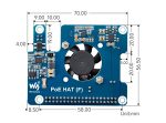 Плата Power Over Ethernet HAT (F) для Raspberry Pi 5