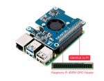Плата Power Over Ethernet HAT (F) для Raspberry Pi 5