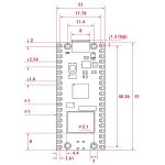Плата Raspberry Pi Pico 2W