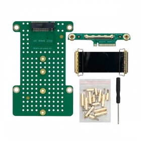 Плата расширения для подключения SSD M.2 для ROCK Pi 4