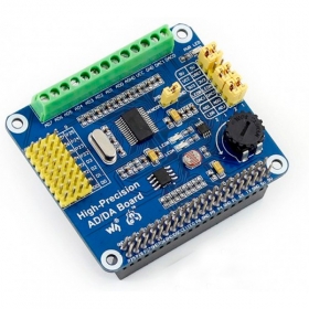 Плата расширения High-Precision AD/DA Board для Raspberry Pi