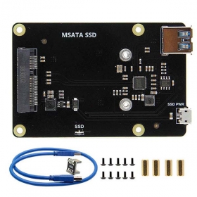 Плата расширения X850 V3.0 mSATA SSD для Raspberry Pi