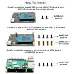 Плата расширения X850 V3.0 mSATA SSD для Raspberry Pi