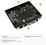 Плата разработчика Waveshare JETSON-ORIN-IO- BASE-B