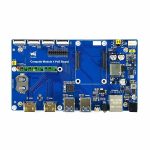 Плата ввода-вывода Raspberry Pi Compute Module 4 с функцией PoE