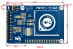 PN532 NFC HAT for Raspberry Pi, I2C / SPI / UART - Модуль NFC HAT для Raspberry PI