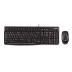 Проводной комплект клавиатура+мышь Logitech MK120