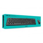 Проводной комплект клавиатура+мышь Logitech MK120