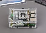 Прозрачный акриловый корпус для Raspberry Pi 5 с возможностью установки официального радиатора с активным охлаждением
