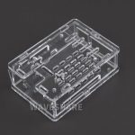 Прозрачный акриловый корпус для Raspberry Pi 5 с возможностью установки официального радиатора с активным охлаждением