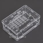Прозрачный акриловый корпус для Raspberry Pi 5 с возможностью установки официального радиатора с активным охлаждением