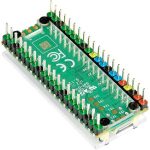 Прозрачный акриловый корпус для Raspberry Pi Pico с кнопкой