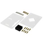 Прозрачный акриловый корпус для Rock Pi 4 c радиатором