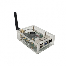 Прозрачный акриловый корпус для Rock Pi 4 Model C+