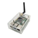 Прозрачный акриловый корпус для Rock Pi 4 Model C+