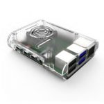 Прозрачный овальный корпус для ROCK5 Model A с вентилятором